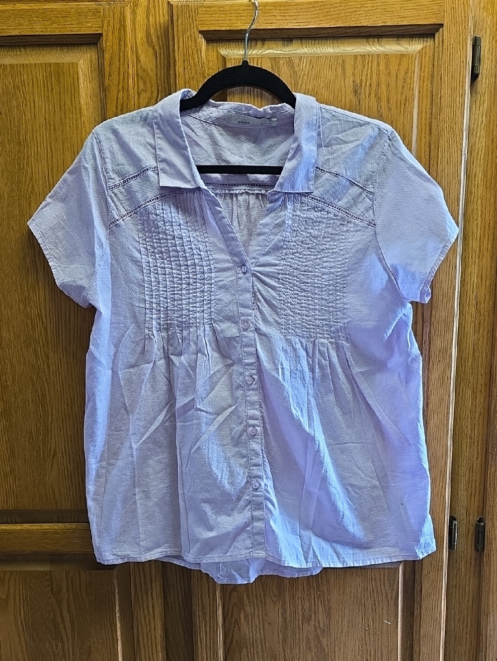 prAna Katya Top - Women's, Bleached Lavender Size L
